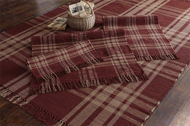 Sturbridge Wine Rag Rugs - The Fox Decor